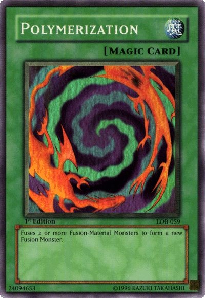 Polymerization [LOB-059] Super Rare | Dragon's Lair Comics and Fantasy Houston TX