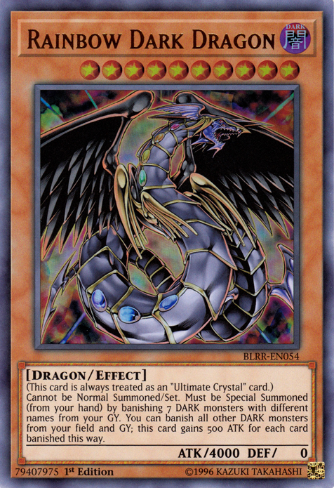 Rainbow Dark Dragon [BLRR-EN054] Ultra Rare | Dragon's Lair Comics and Fantasy Houston TX