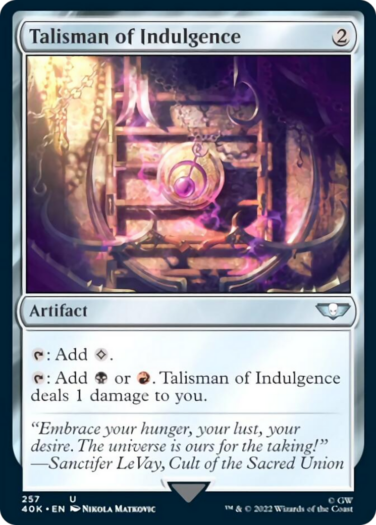Talisman of Indulgence [Warhammer 40,000] | Dragon's Lair Comics and Fantasy Houston TX