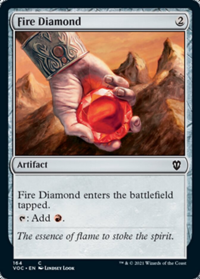 Fire Diamond [Innistrad: Crimson Vow Commander] | Dragon's Lair Comics and Fantasy Houston TX