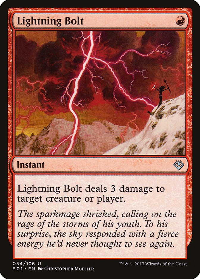 Lightning Bolt [Archenemy: Nicol Bolas] | Dragon's Lair Comics and Fantasy Houston TX
