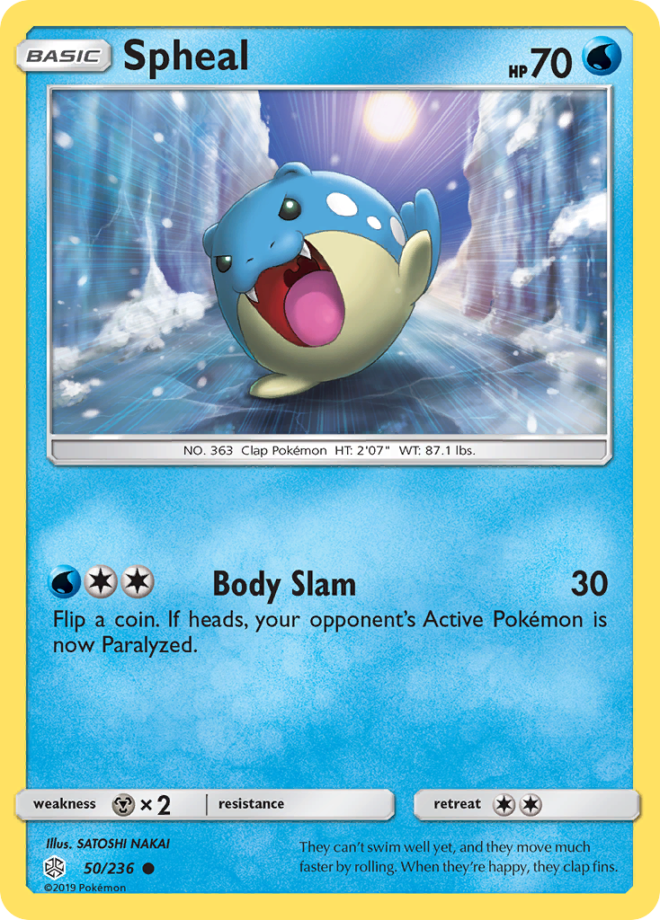 Spheal (50/236) [Sun & Moon: Cosmic Eclipse] | Dragon's Lair Comics and Fantasy Houston TX