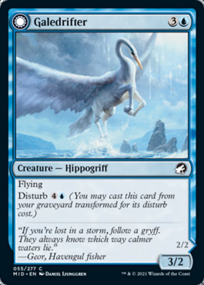 Galedrifter // Waildrifter [Innistrad: Midnight Hunt] | Dragon's Lair Comics and Fantasy Houston TX