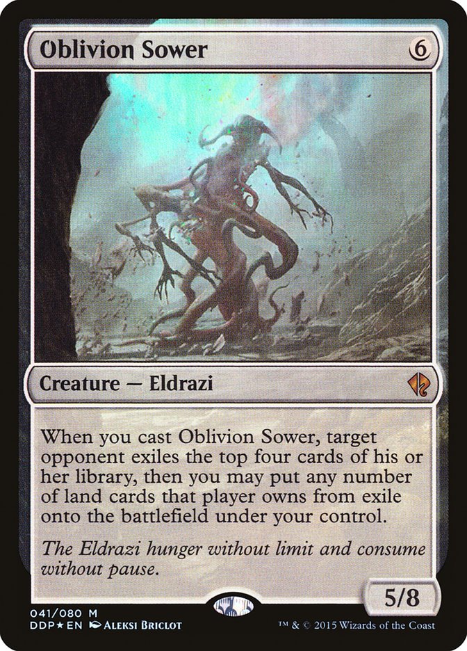 Oblivion Sower [Duel Decks: Zendikar vs. Eldrazi] | Dragon's Lair Comics and Fantasy Houston TX