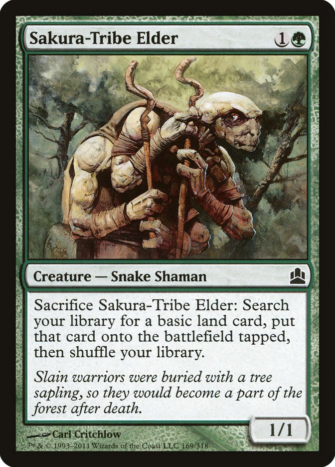 Sakura-Tribe Elder [Commander 2011] | Dragon's Lair Comics and Fantasy Houston TX
