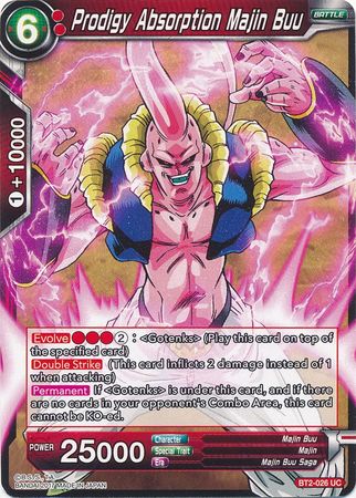 Prodigy Absorption Majin Buu (BT2-026) [Union Force] | Dragon's Lair Comics and Fantasy Houston TX