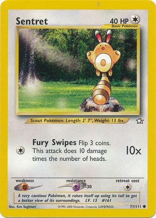 Sentret (71/111) [Neo Genesis Unlimited] | Dragon's Lair Comics and Fantasy Houston TX