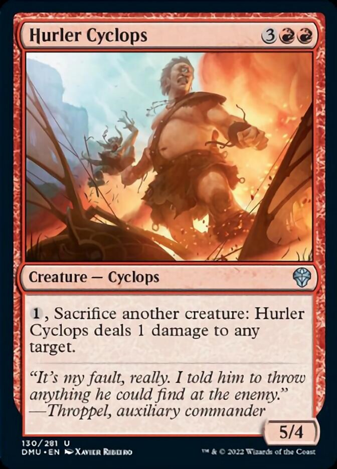 Hurler Cyclops [Dominaria United] | Dragon's Lair Comics and Fantasy Houston TX