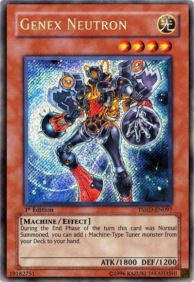 Genex Neutron [TSHD-EN097] Secret Rare | Dragon's Lair Comics and Fantasy Houston TX
