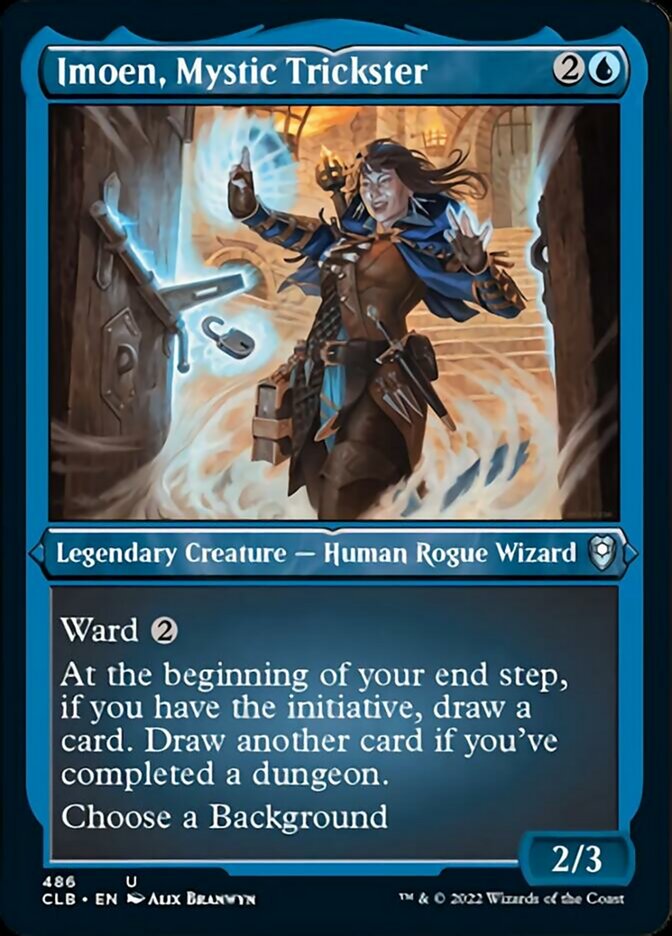 Imoen, Mystic Trickster (Foil Etched) [Commander Legends: Battle for Baldur's Gate] | Dragon's Lair Comics and Fantasy Houston TX