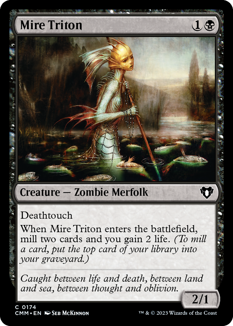 Mire Triton [Commander Masters] | Dragon's Lair Comics and Fantasy Houston TX