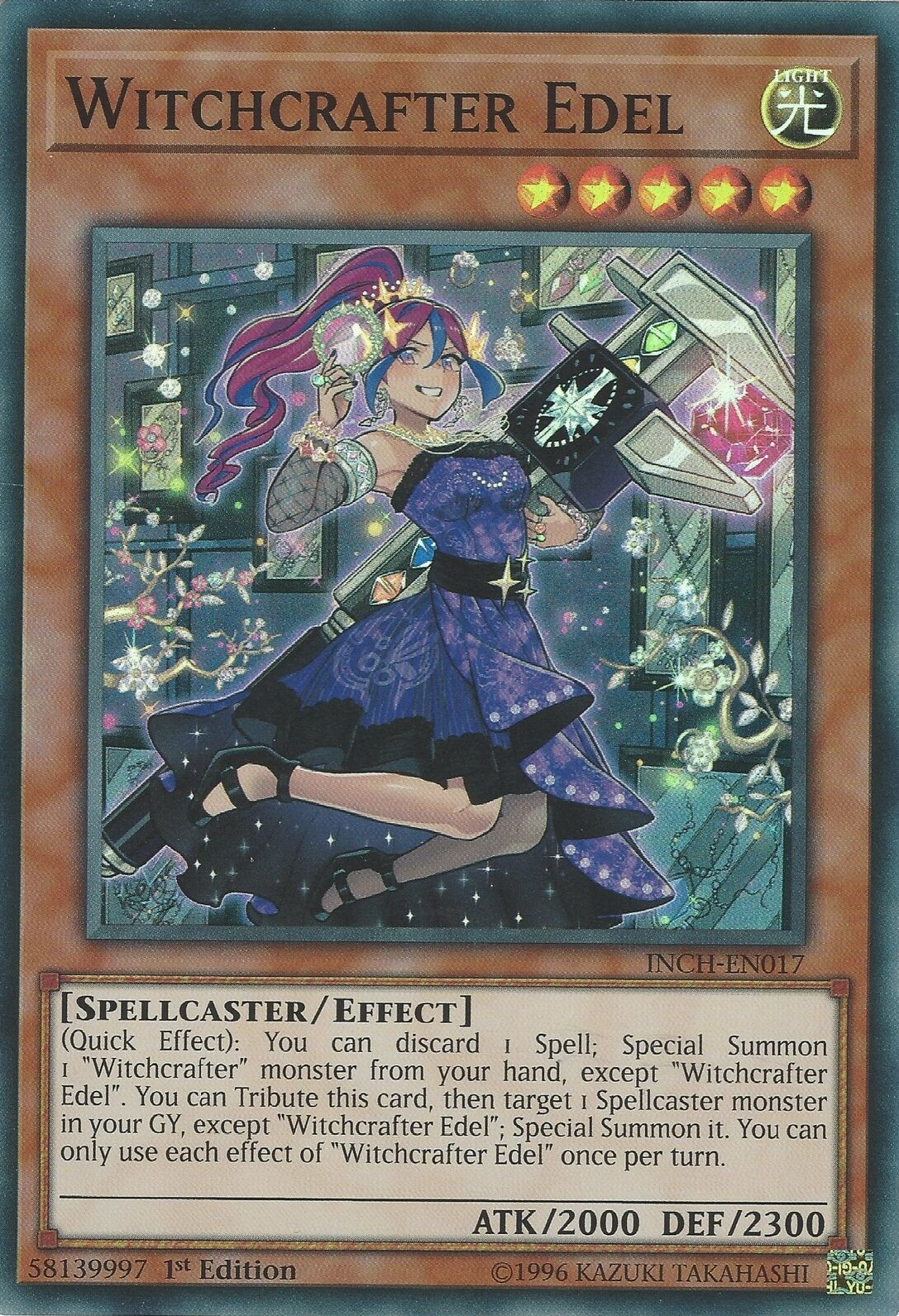 Witchcrafter Edel [INCH-EN017] Super Rare | Dragon's Lair Comics and Fantasy Houston TX