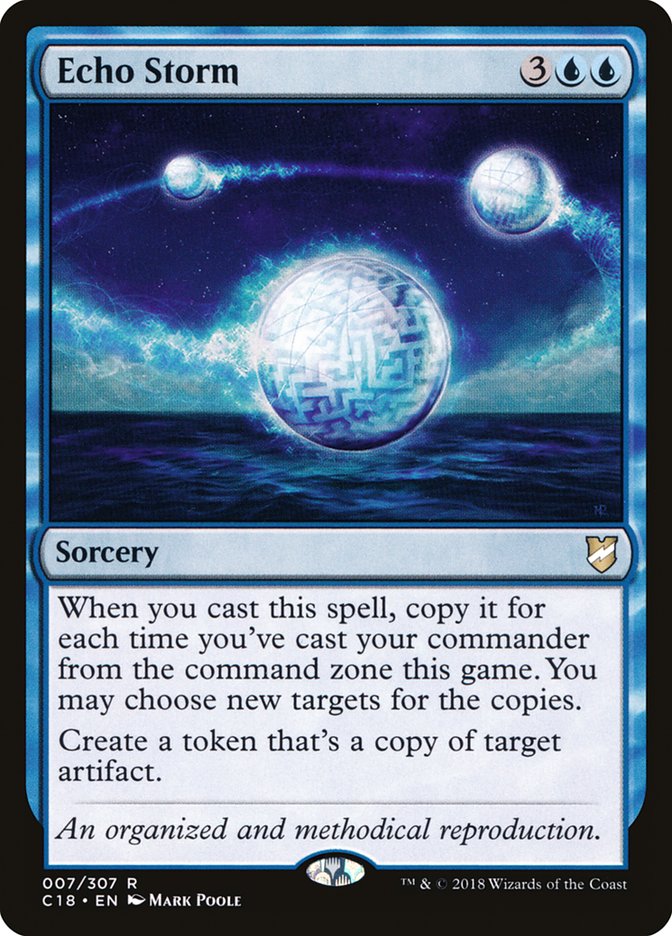 Echo Storm [Commander 2018] | Dragon's Lair Comics and Fantasy Houston TX