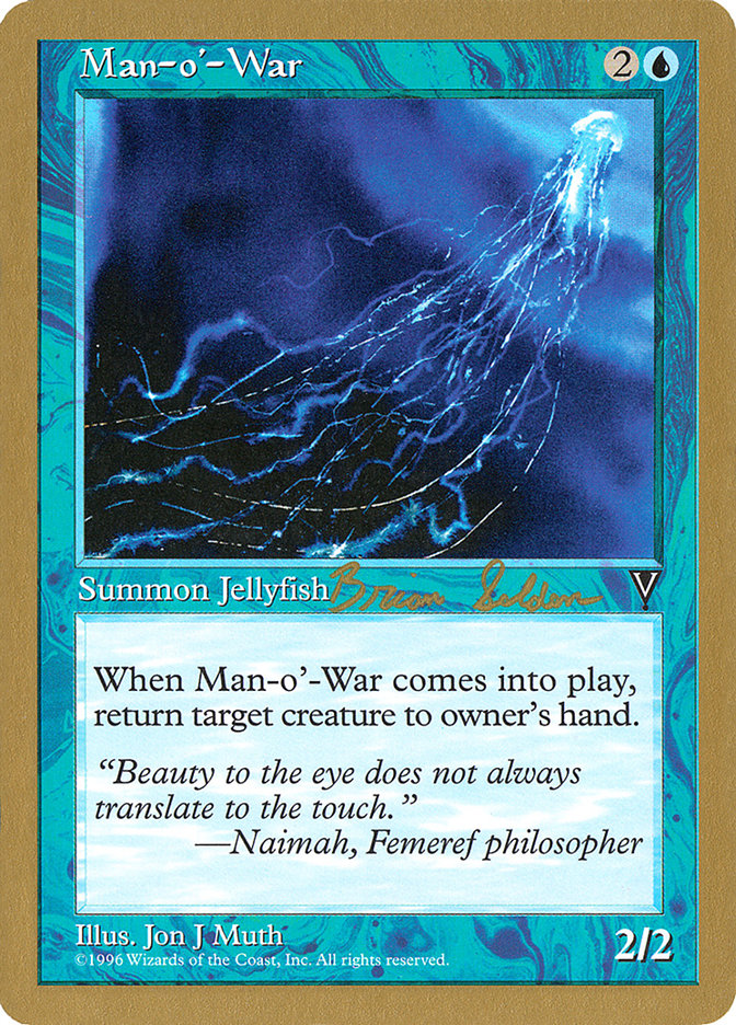 Man-o'-War (Brian Selden) [World Championship Decks 1998] | Dragon's Lair Comics and Fantasy Houston TX