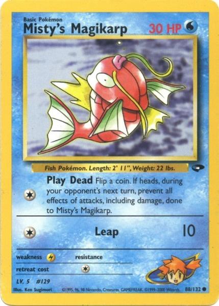 Misty's Magikarp (88/132) [Gym Challenge Unlimited] | Dragon's Lair Comics and Fantasy Houston TX