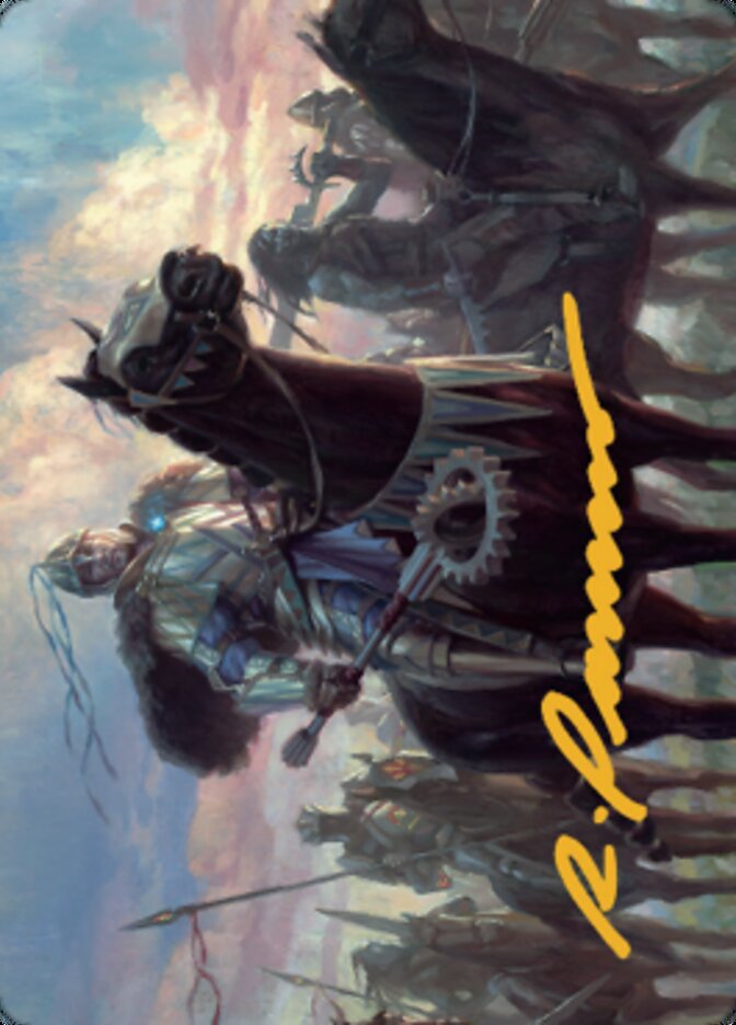 Shanid, Sleepers' Scourge Art Card (Gold-Stamped Signature) [Dominaria United Art Series] | Dragon's Lair Comics and Fantasy Houston TX