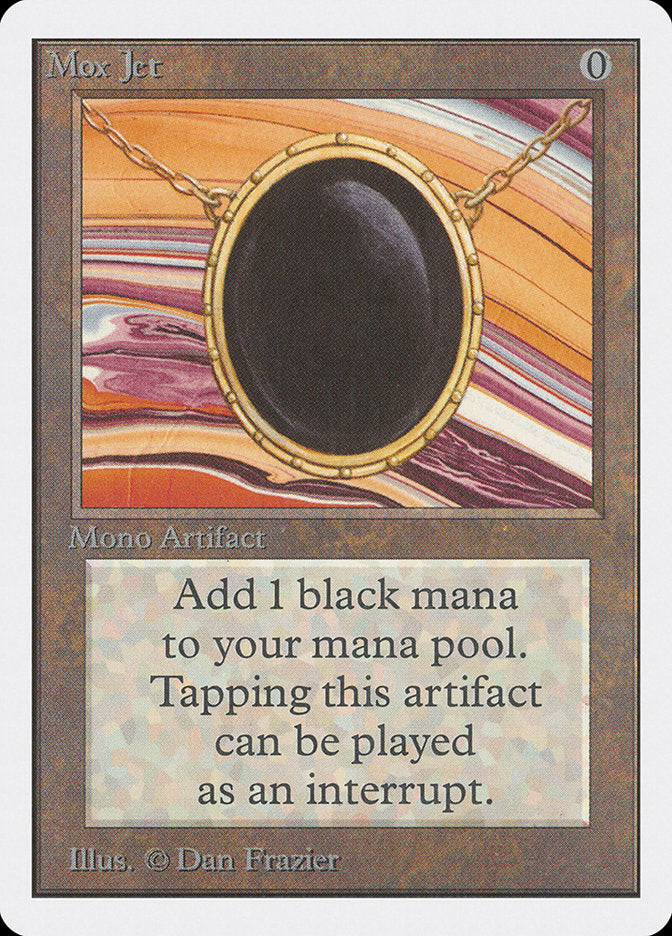 Mox Jet [Unlimited Edition] | Dragon's Lair Comics and Fantasy Houston TX