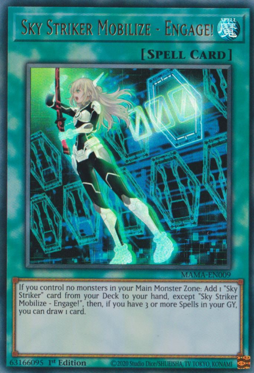 Sky Striker Mobilize - Engage! [MAMA-EN009] Ultra Rare | Dragon's Lair Comics and Fantasy Houston TX