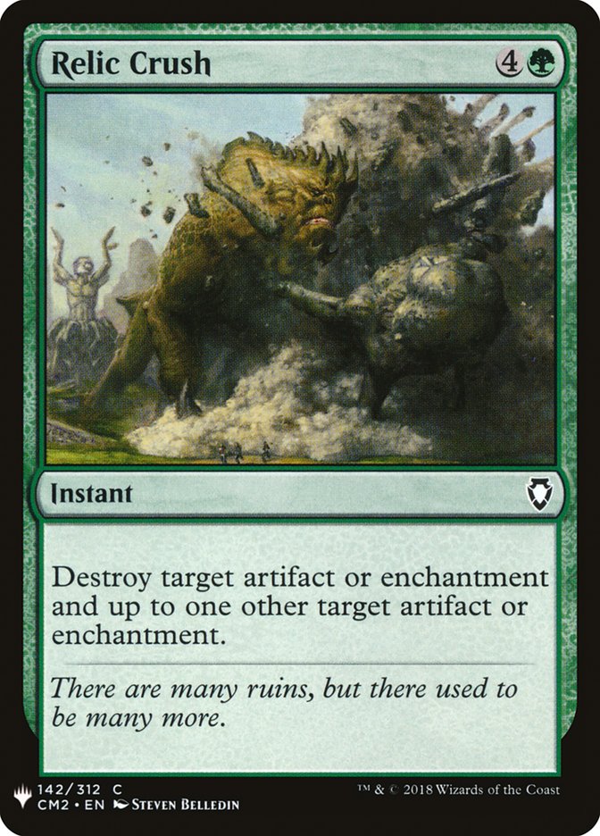 Relic Crush [Mystery Booster] | Dragon's Lair Comics and Fantasy Houston TX
