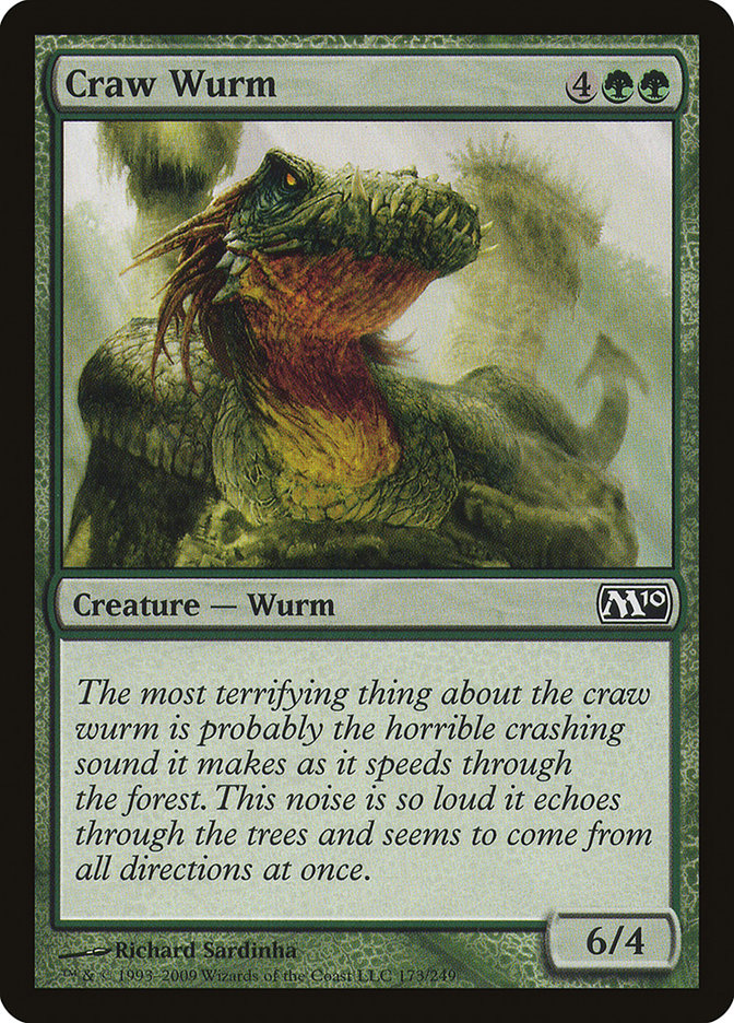 Craw Wurm [Magic 2010] | Dragon's Lair Comics and Fantasy Houston TX