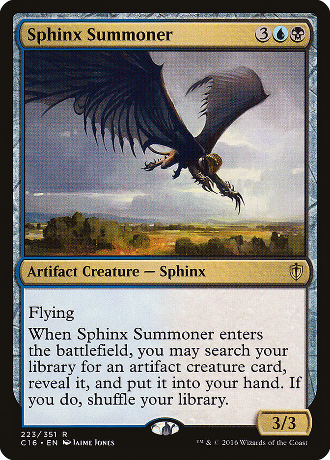 Sphinx Summoner [Commander 2016] | Dragon's Lair Comics and Fantasy Houston TX