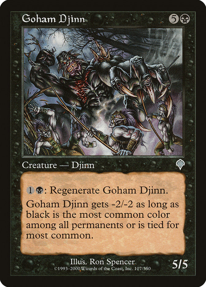 Goham Djinn [Invasion] | Dragon's Lair Comics and Fantasy Houston TX