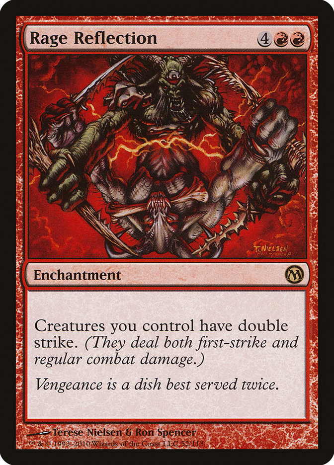 Rage Reflection [Duels of the Planeswalkers] | Dragon's Lair Comics and Fantasy Houston TX