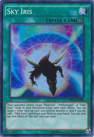 Sky Iris [OP03-EN009] Super Rare | Dragon's Lair Comics and Fantasy Houston TX