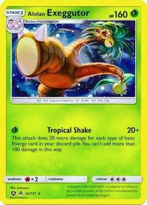 Alolan Exeggutor (2a/131) [Alternate Art Promos] | Dragon's Lair Comics and Fantasy Houston TX