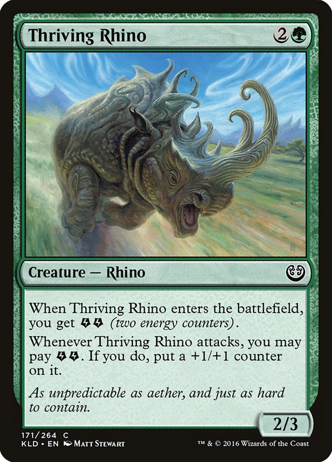 Thriving Rhino [Kaladesh] | Dragon's Lair Comics and Fantasy Houston TX