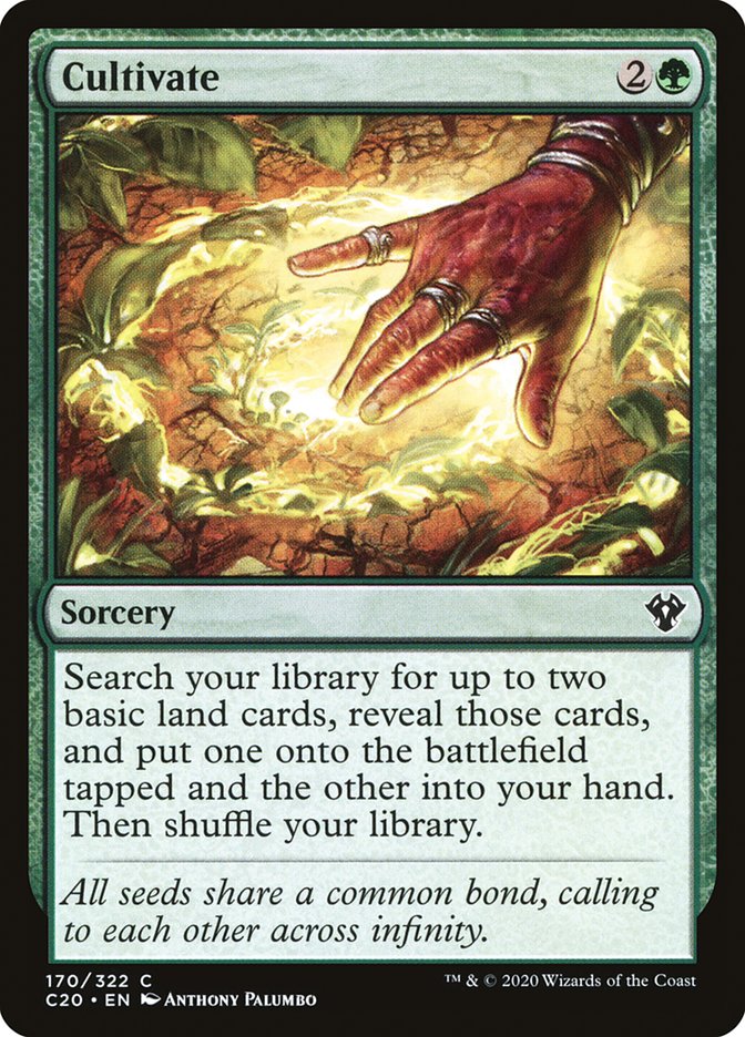 Cultivate [Commander 2020] | Dragon's Lair Comics and Fantasy Houston TX