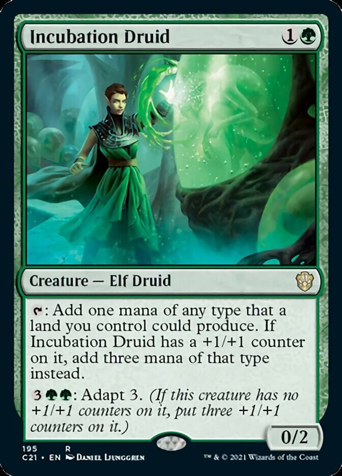 Incubation Druid [Commander 2021] | Dragon's Lair Comics and Fantasy Houston TX