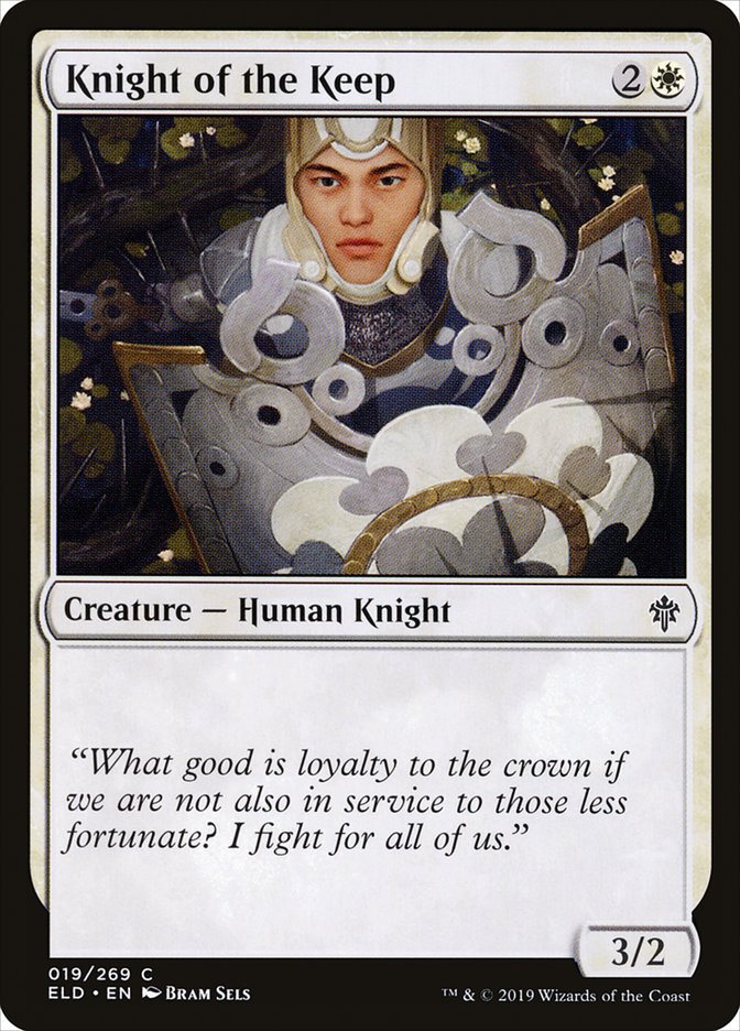 Knight of the Keep [Throne of Eldraine] | Dragon's Lair Comics and Fantasy Houston TX