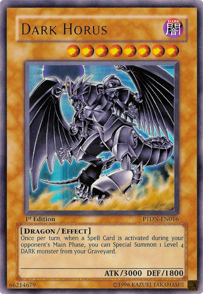 Dark Horus [PTDN-EN016] Ultra Rare | Dragon's Lair Comics and Fantasy Houston TX