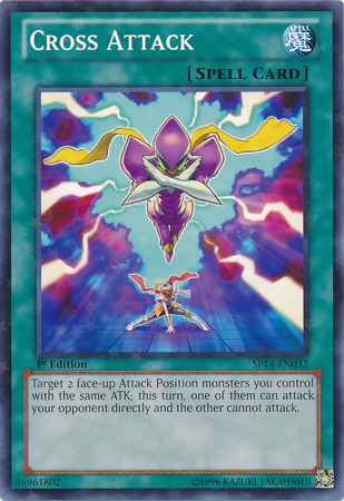 Cross Attack [SP14-EN032] Starfoil Rare | Dragon's Lair Comics and Fantasy Houston TX