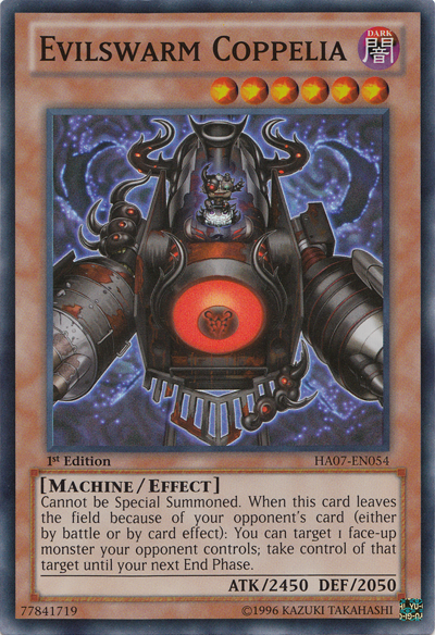 Evilswarm Coppelia [HA07-EN054] Super Rare | Dragon's Lair Comics and Fantasy Houston TX