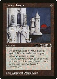 Ivory Tower (Oversized) [Oversize Cards] | Dragon's Lair Comics and Fantasy Houston TX