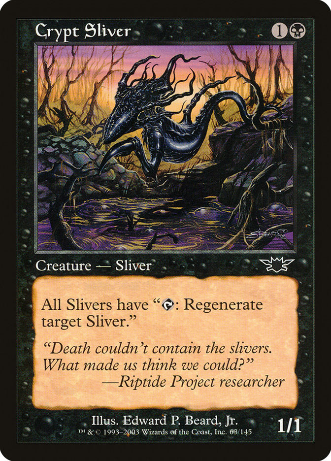 Crypt Sliver [Legions] | Dragon's Lair Comics and Fantasy Houston TX
