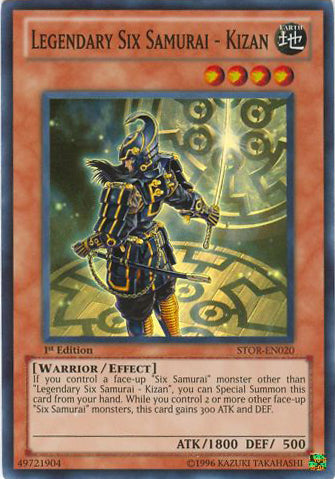 Legendary Six Samurai - Kizan [STOR-EN020] Super Rare | Dragon's Lair Comics and Fantasy Houston TX