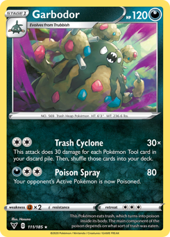 Garbodor (111/185) [Sword & Shield: Vivid Voltage] | Odin's Place