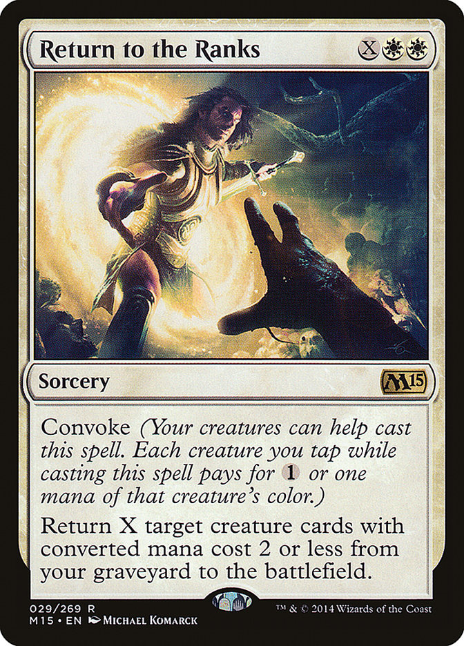 Return to the Ranks [Magic 2015] | Dragon's Lair Comics and Fantasy Houston TX