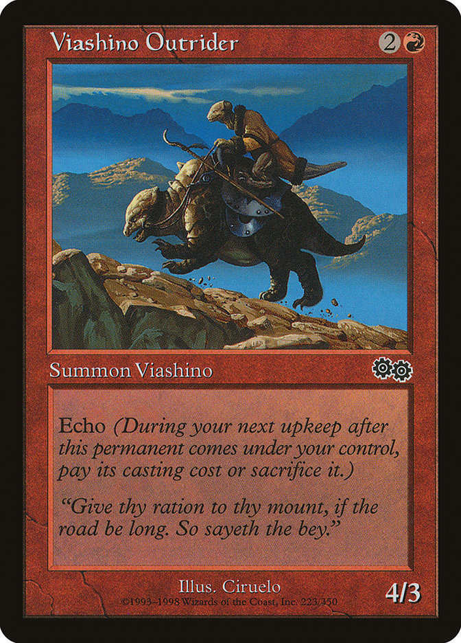 Viashino Outrider [Urza's Saga] | Dragon's Lair Comics and Fantasy Houston TX