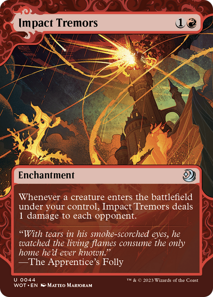 Impact Tremors [Wilds of Eldraine: Enchanting Tales] | Dragon's Lair Comics and Fantasy Houston TX
