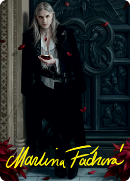 Sorin the Mirthless 1 Art Card (Gold-Stamped Signature) [Innistrad: Crimson Vow Art Series] | Dragon's Lair Comics and Fantasy Houston TX