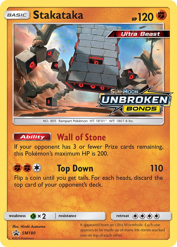 Stakataka (SM180) [Sun & Moon: Black Star Promos] | Dragon's Lair Comics and Fantasy Houston TX