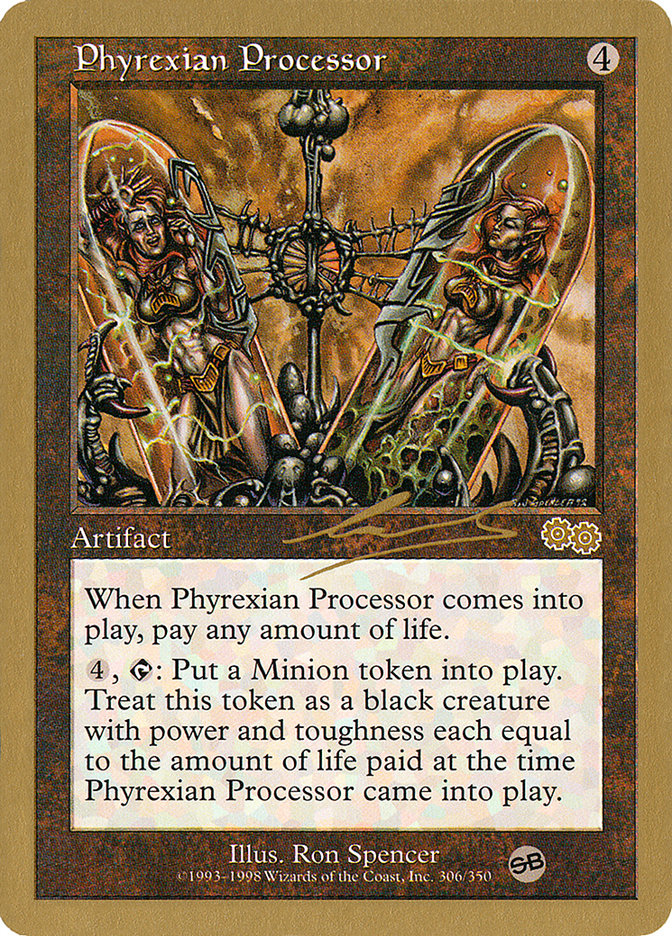 Phyrexian Processor (Nicolas Labarre) (SB) [World Championship Decks 2000] | Dragon's Lair Comics and Fantasy Houston TX