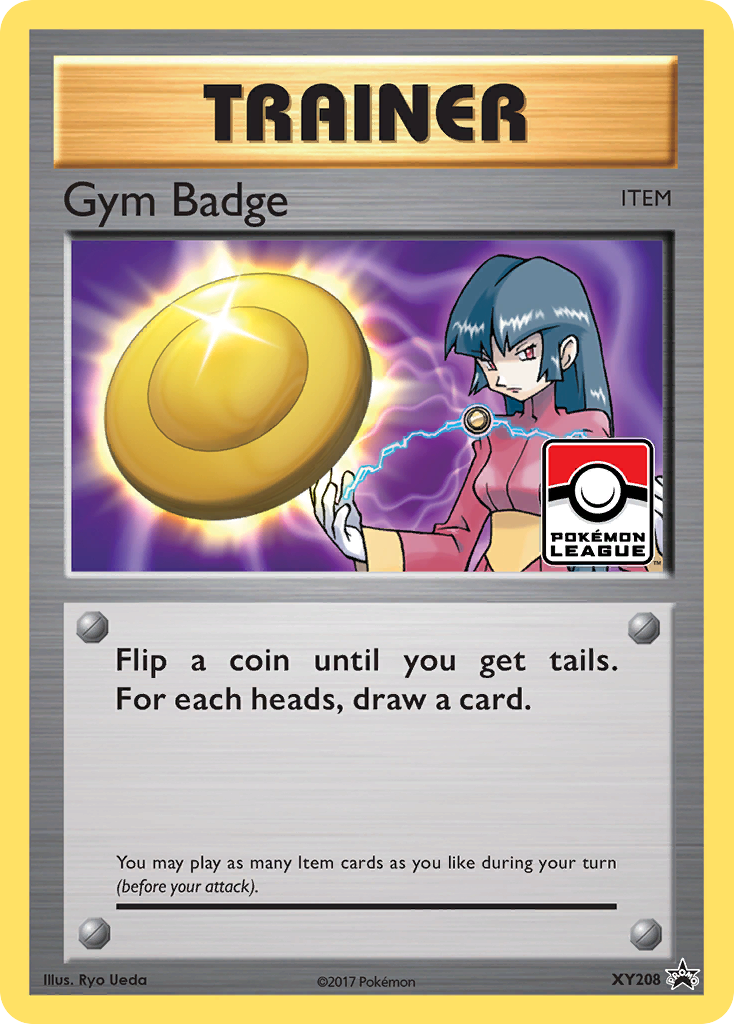 Gym Badge (XY208) (Sabrina) [XY: Black Star Promos] | Dragon's Lair Comics and Fantasy Houston TX