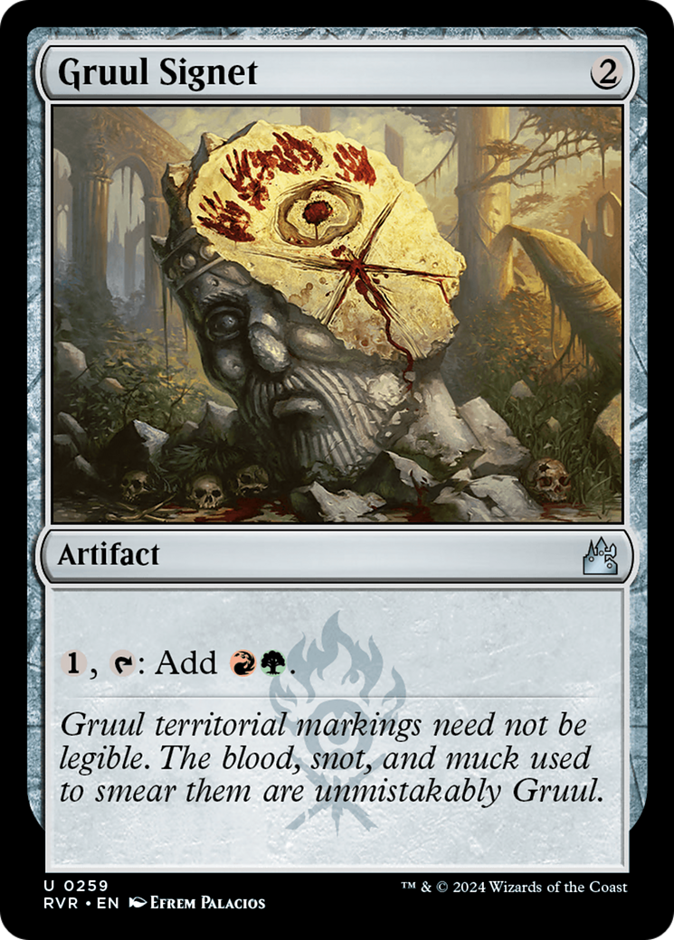 Gruul Signet [Ravnica Remastered] | Dragon's Lair Comics and Fantasy Houston TX