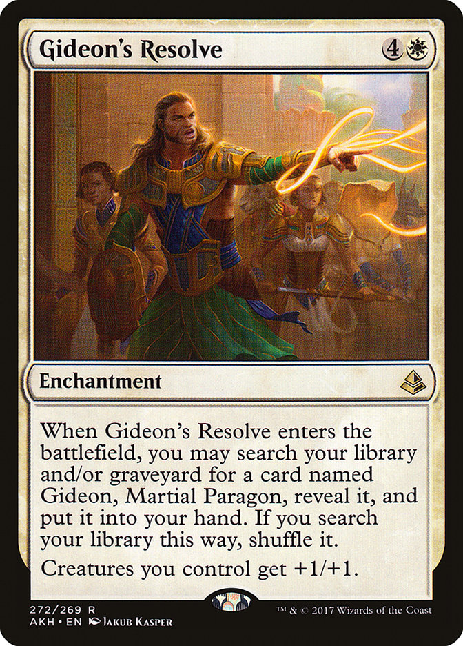 Gideon's Resolve [Amonkhet] | Dragon's Lair Comics and Fantasy Houston TX