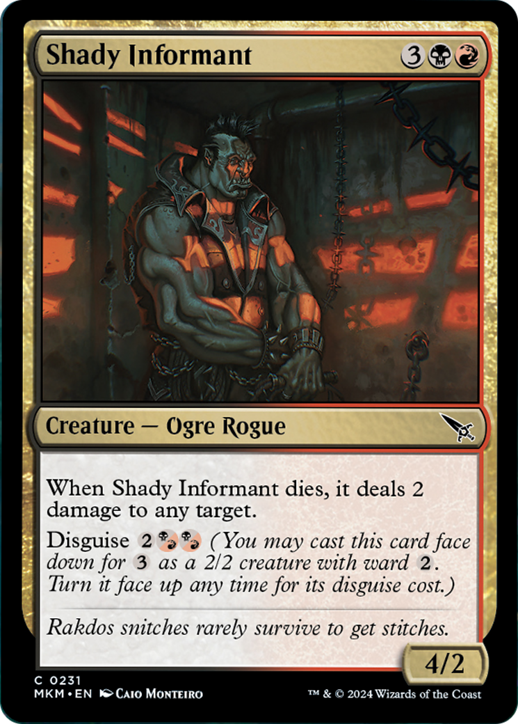 Shady Informant [Murders at Karlov Manor] | Dragon's Lair Comics and Fantasy Houston TX
